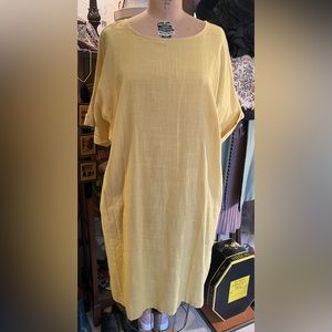 Miss look dress cotton polyester with two side pockets